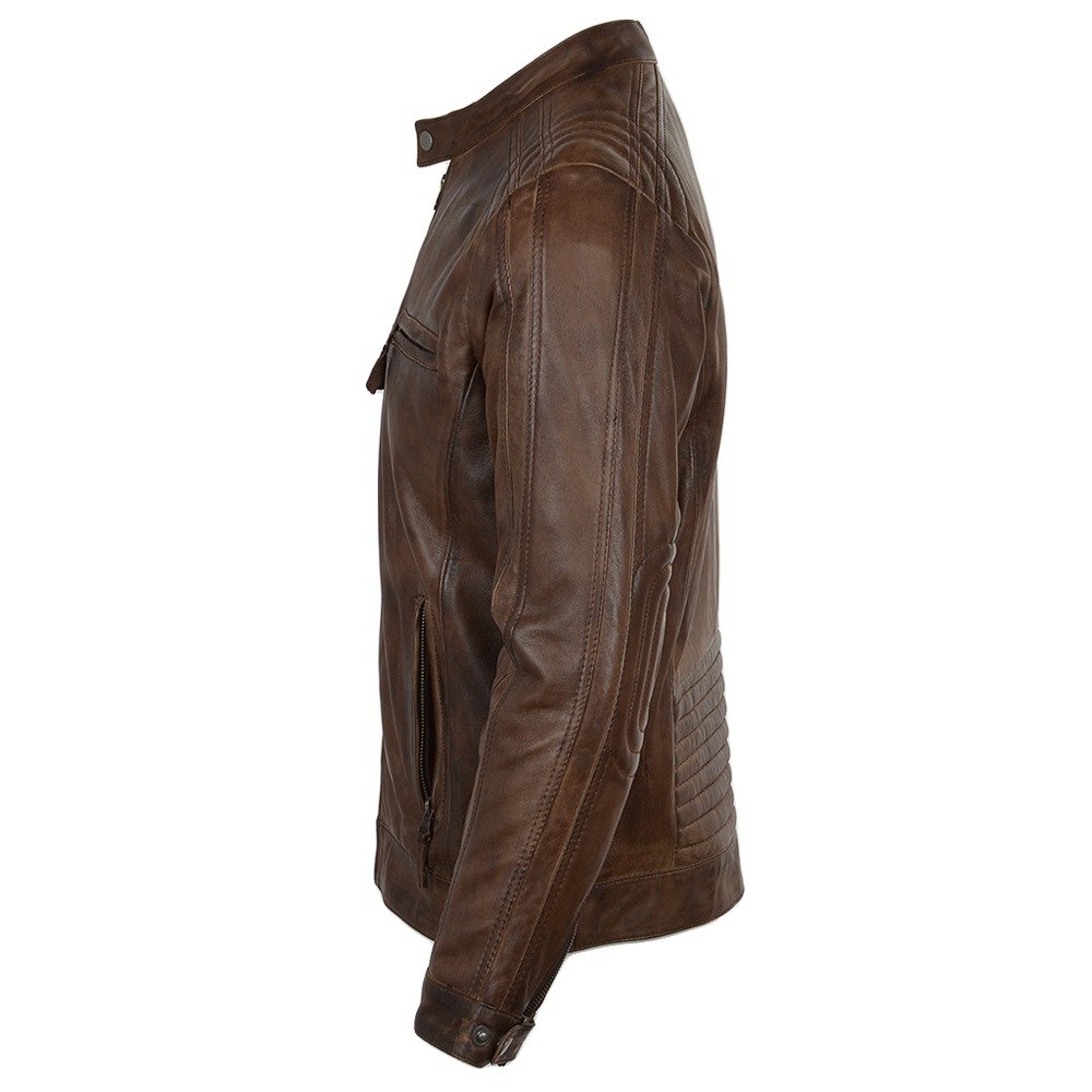 Men's Biker Leather Jacket