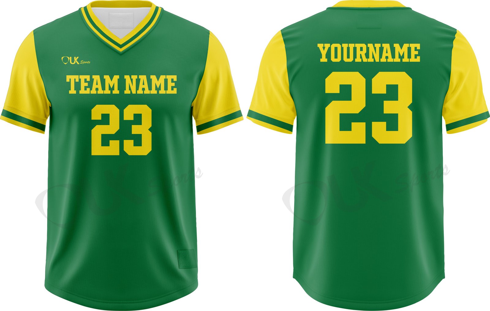 Baseball V Neck Jersey