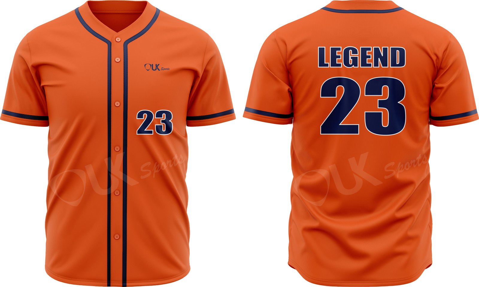 Baseball Button Down Jersey