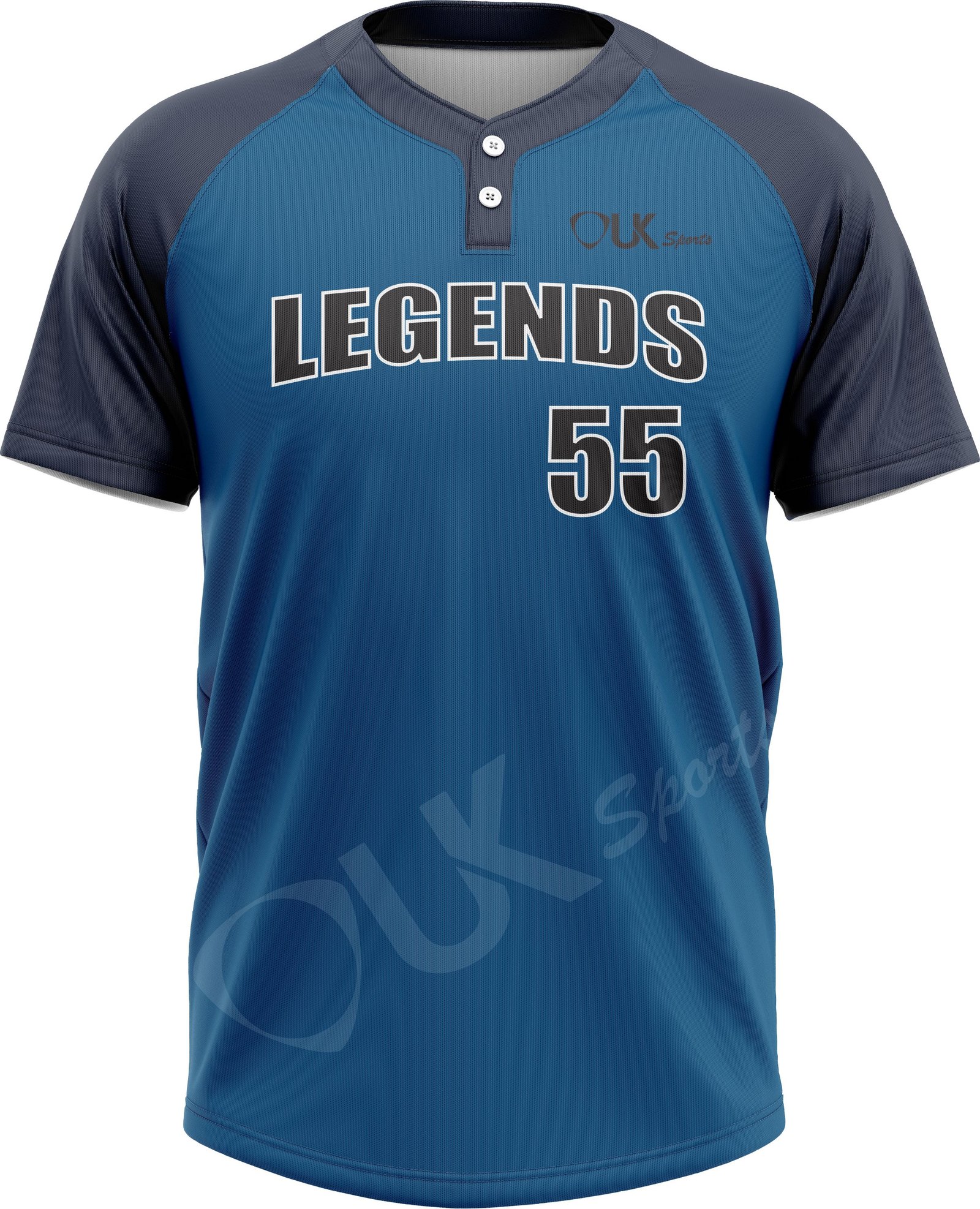 Baseball 2 Button Jersey
