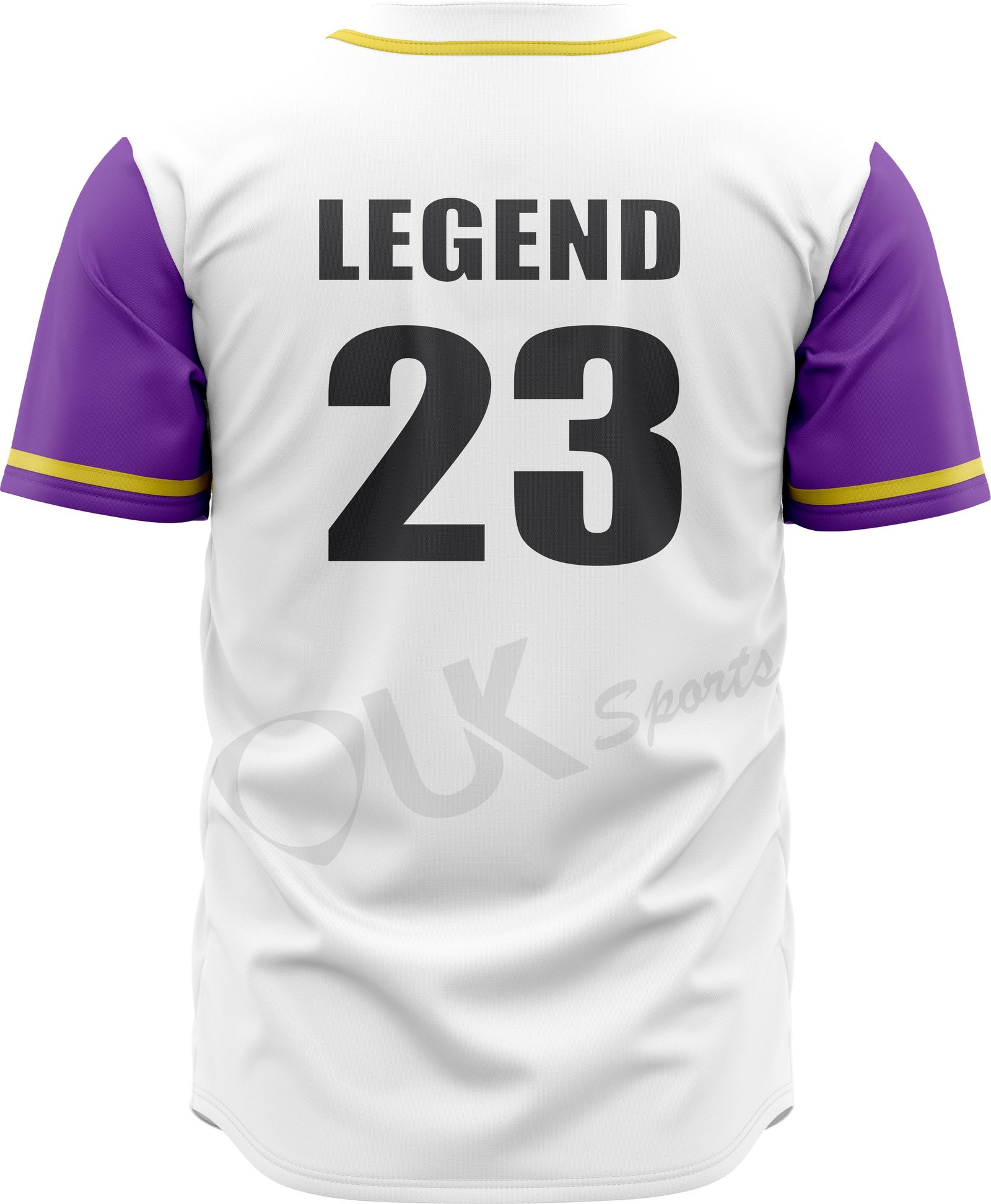 Baseball Button Down Jersey
