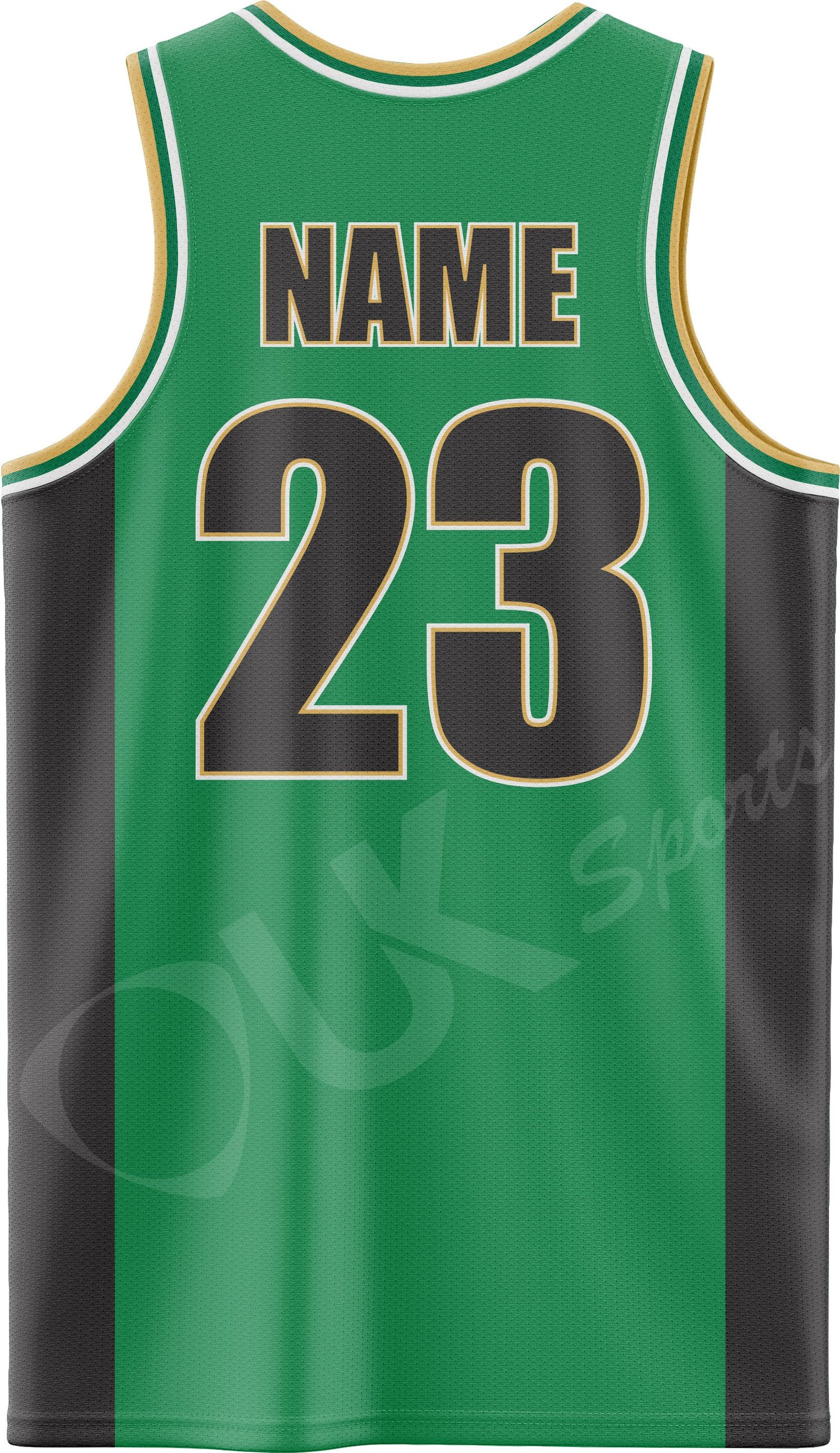 Wishbone Collar Basketball Jersey