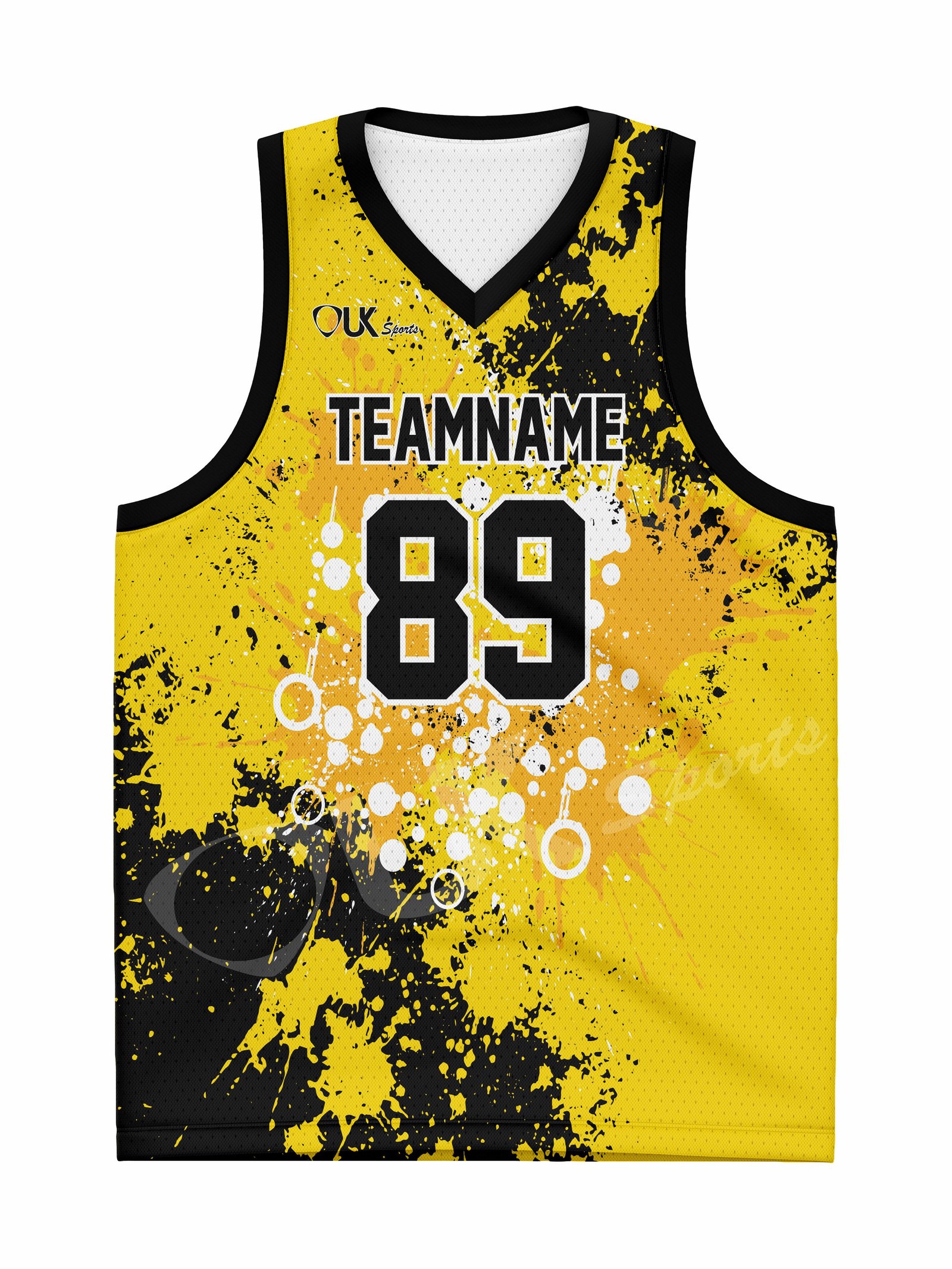 Basketball Jersey V-Neck