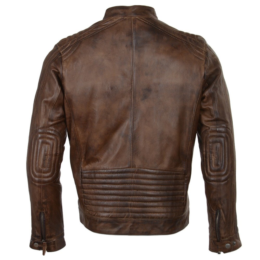Men's Biker Leather Jacket