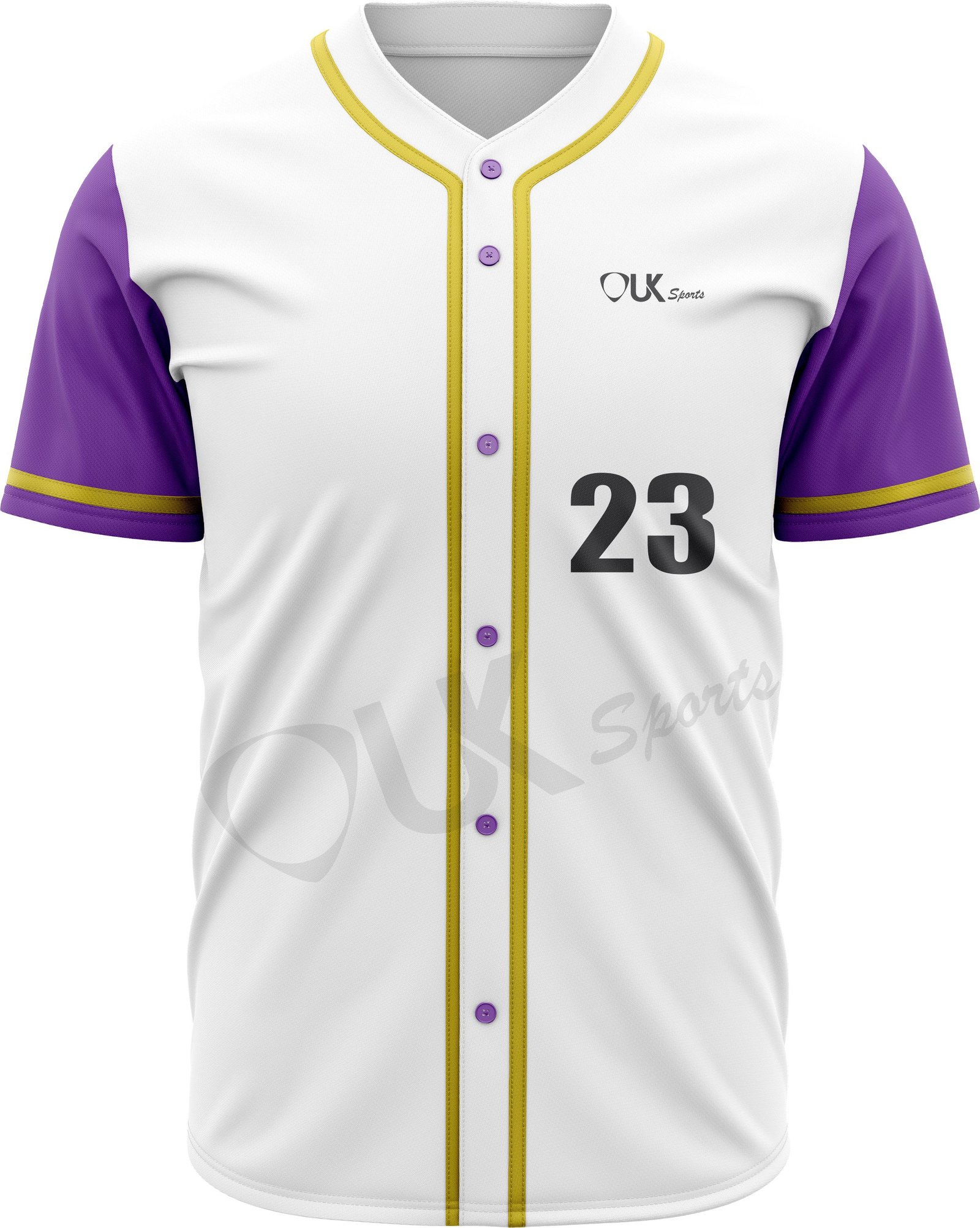 Baseball Button Down Jersey